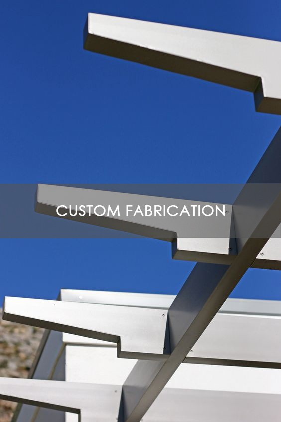 aluminium and glass custom fabrication